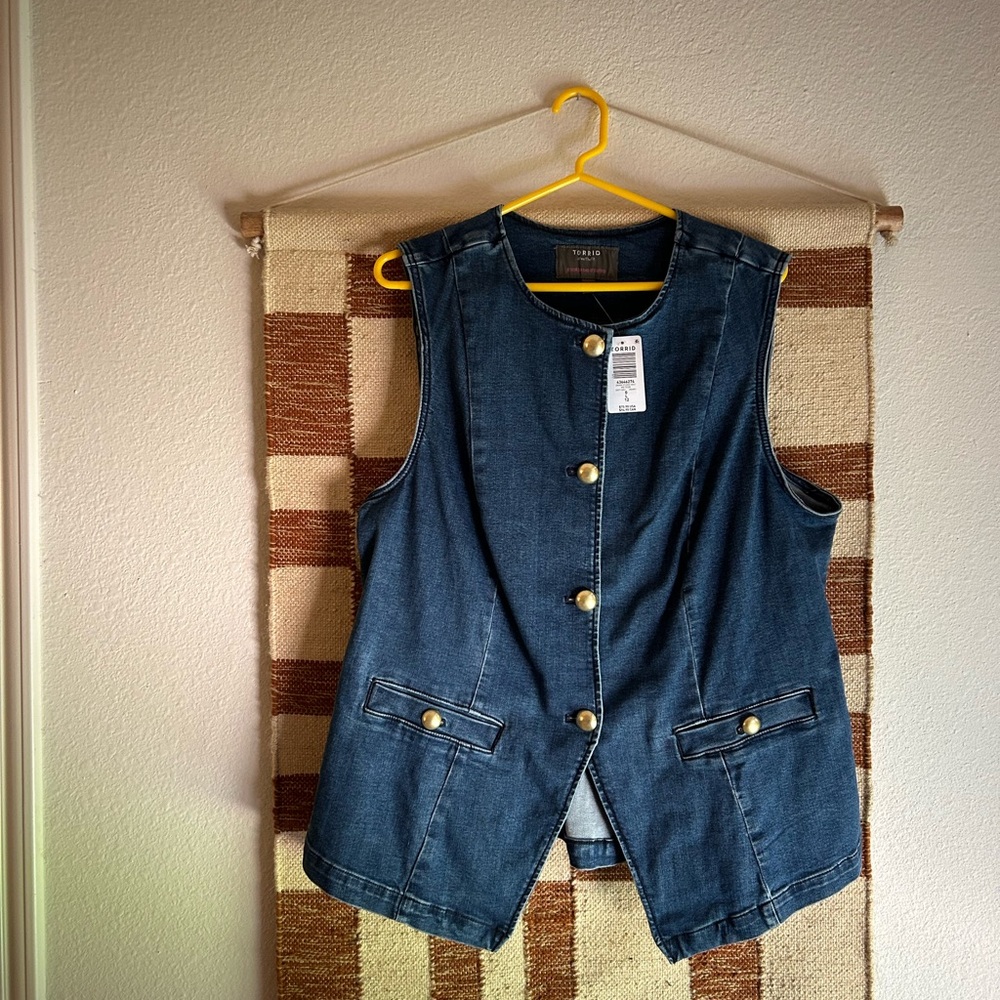 Torrid Denim Blouse